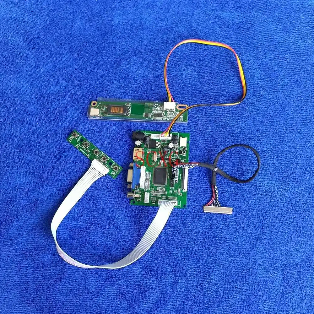 

LCD Controller Drive Board 30-Pin LVDS 1400*1050 AV VGA HDMI-compatible 1CCFL Fit HSD150PK11/HSD150PK12/HSD150PK14 Kit Monitor