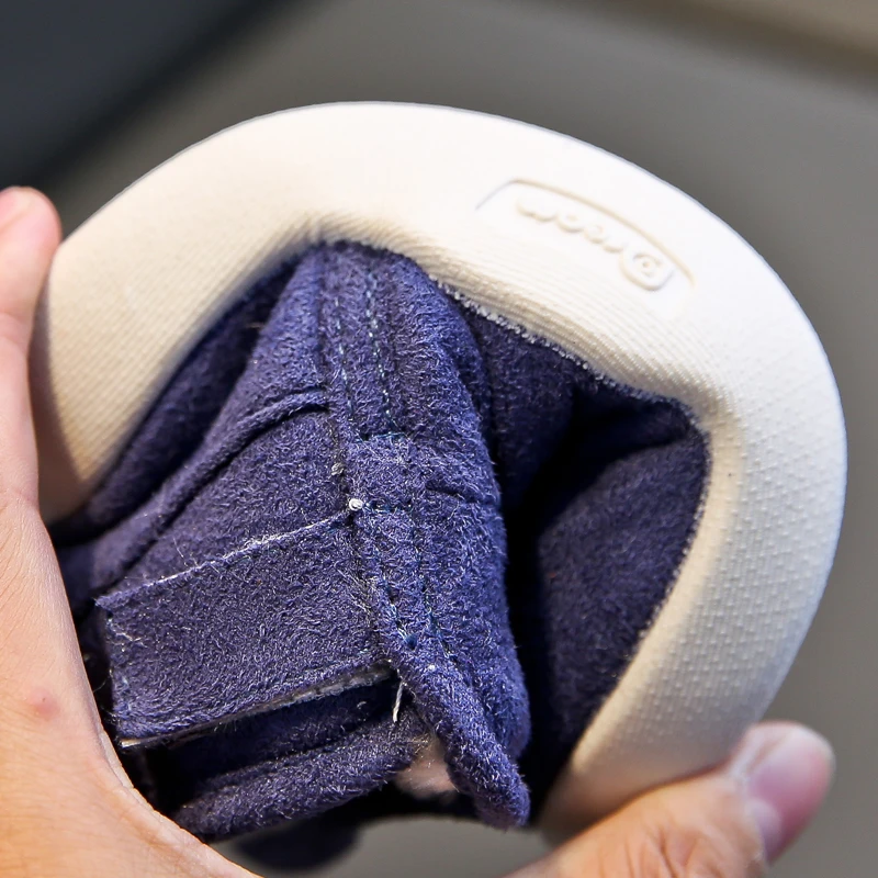 Зимние детские сапоги для маленьких девочек и мальчиков Теплые плюшевые уличные