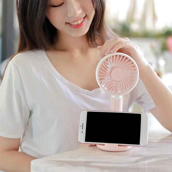 Ночной светильник с usb-зарядкой три скорости ветра офисный Настольный вентилятор