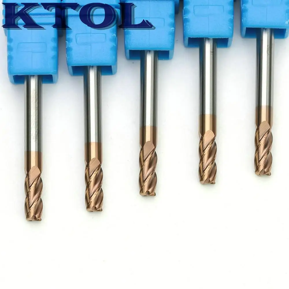 12 мм 4 канавки угловые круглые концевые фрезы радиальные спиральные карбидные