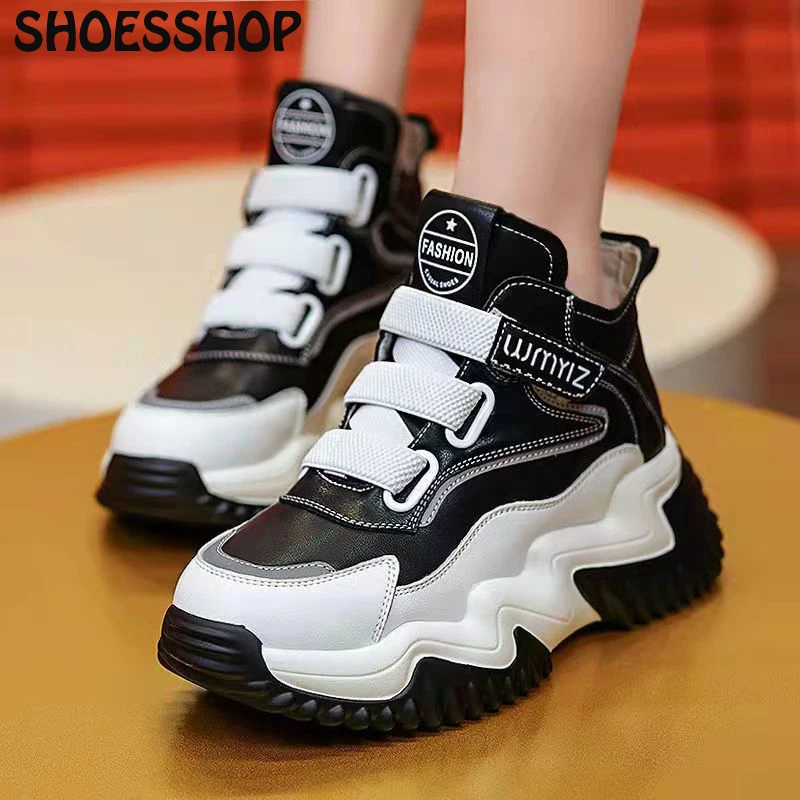 

Ladies Martin Boots, Platform High-top Casual Shoes, Leather Martin Boots, Leather Shoes, Women Boots, 35-40 Size