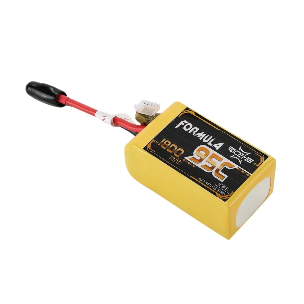 ACEHE 14 8 V 1800 1080mAh 95/75C батарея высокого разряда Lipo для XT60 FPV гоночная серия защита от