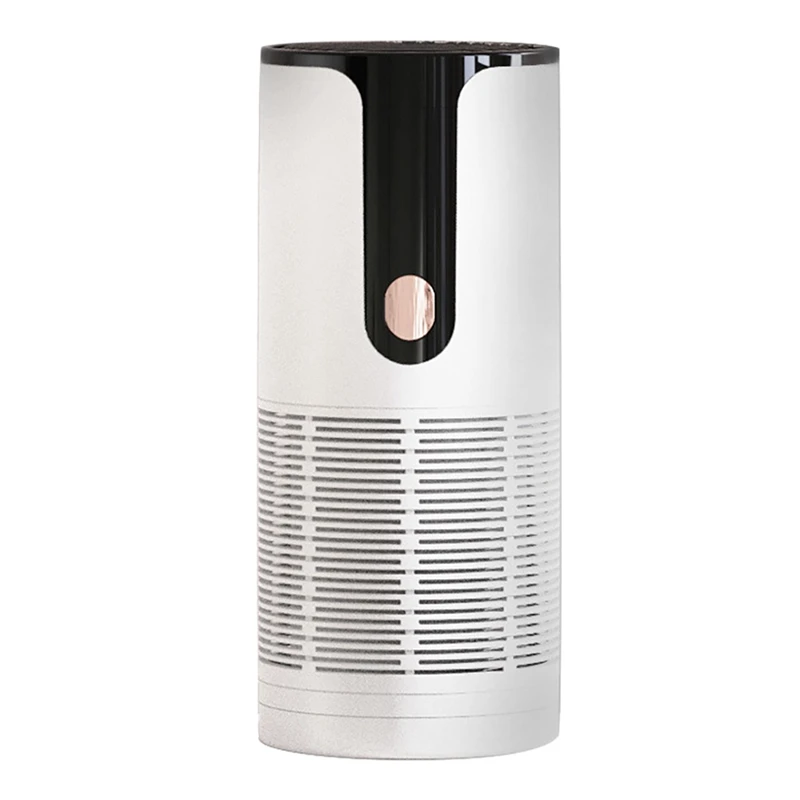 

HAEGER Household Air Purifier With High Efficiency Filter Wind Speed Adjustable Automatic Mode Bedroom Car Dual-Use