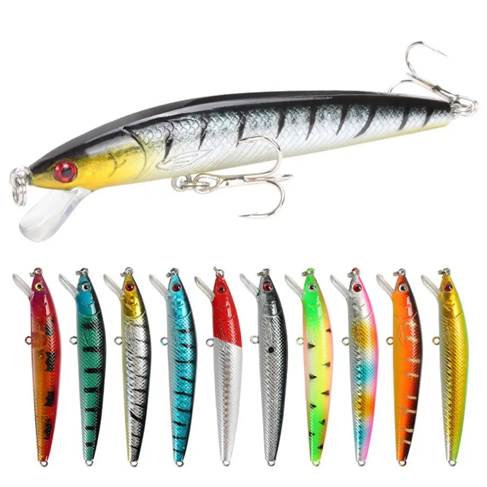 

71g 3D Eyes Hard ABS High Hit Rate for Freshwater Saltwater Double Hooks Fishing Lure Minnow Shape Artificial Bait