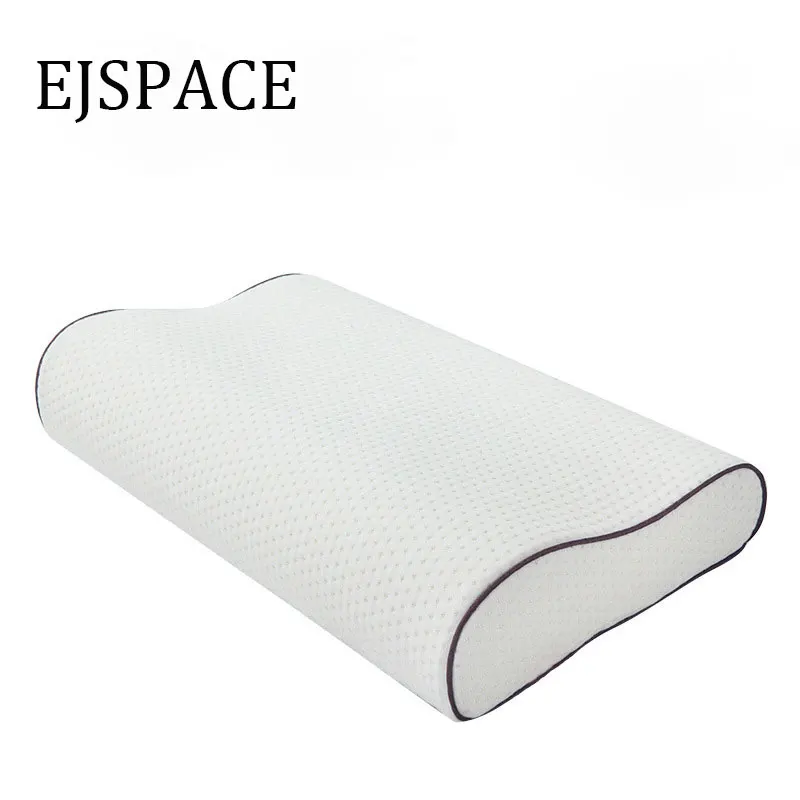 EJSPACE Подушка с эффектом памяти твердой наволочкой для взрослых защита шеи