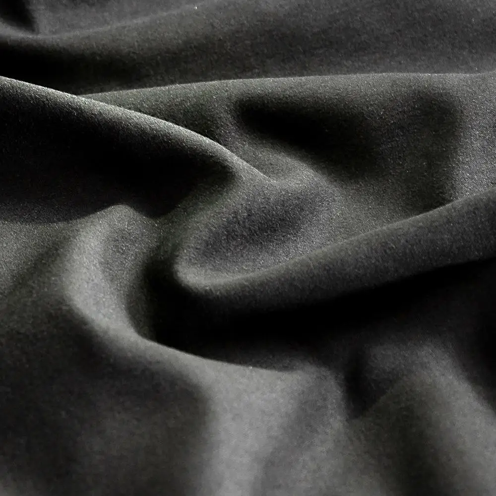 Пододеяльник Королевский размер черного цвета Комплект постельного белья для