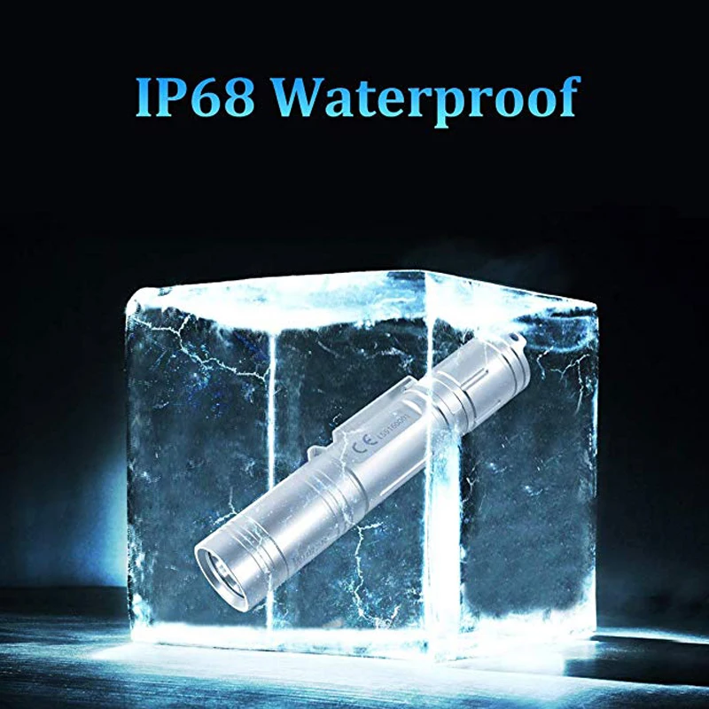Светодиодный тактический вспышки светильник USB Перезаряжаемые фонарь WUBEN
