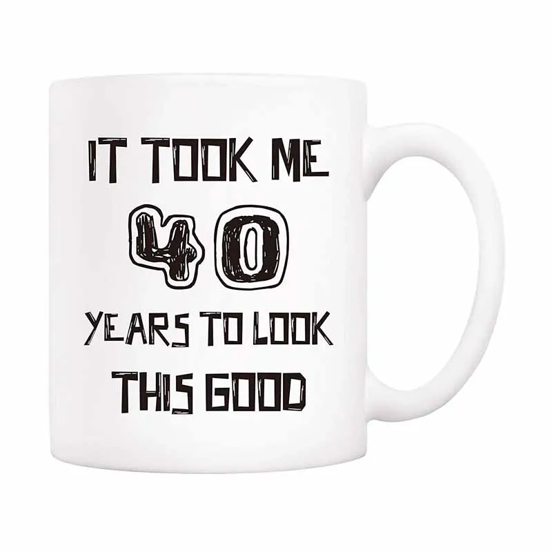 Рождественские подарки забавная кофейная кружка потребовалось 40 лет чтобы