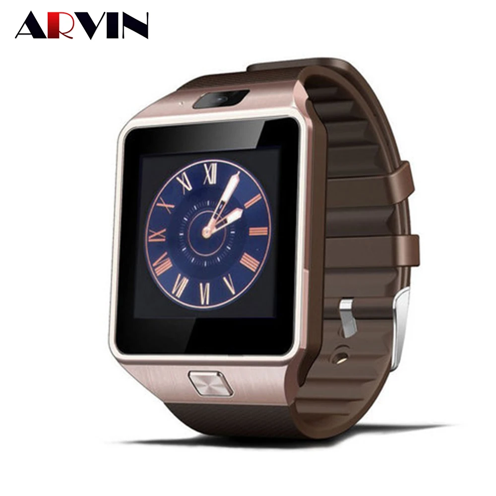 Умные часы Arvin DZ09 с Bluetooth Push сообщение для женщин и телефона Android мужские Смарт 2020