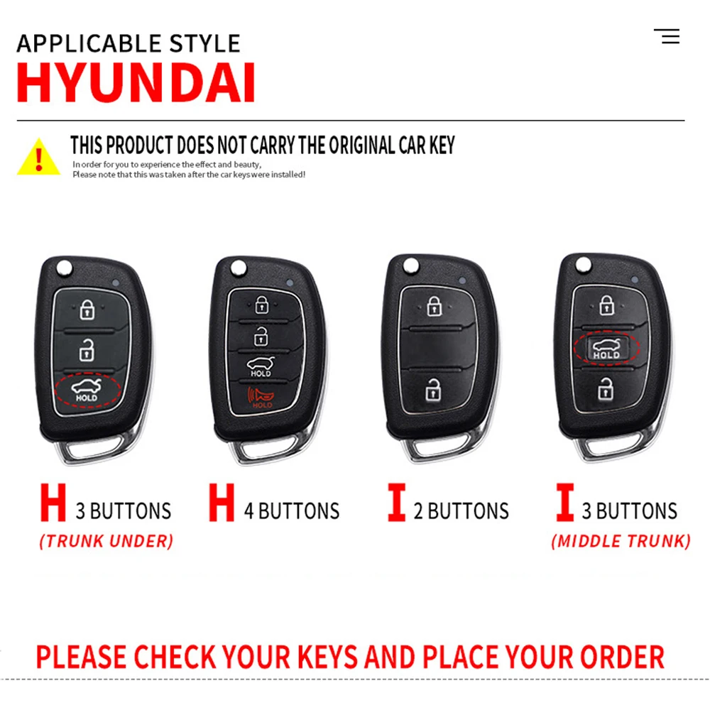 Защитный чехол для ключа Hyundai Ix35 IX45 IX25 I10 I20 I30 HB20 Sonata Verna Solaris Santa Elantra 2/3/4 BTN |