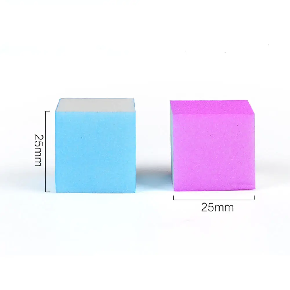 

50pcs Nail File Buffer Colorful Sanding Sponge Grinding Polishing Nail Art Manicure Salon DIY Tool
