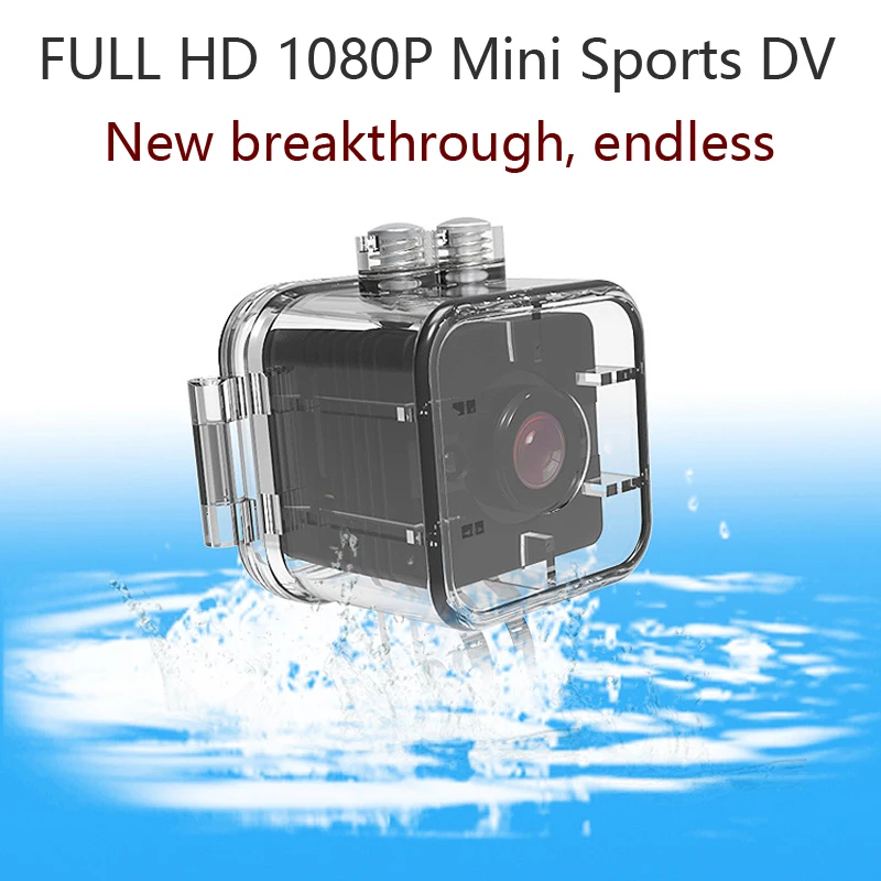 HD 1080P мини Экшн-камера Sports SQ12 маленькая камера автомобильная видеокамера с ночным