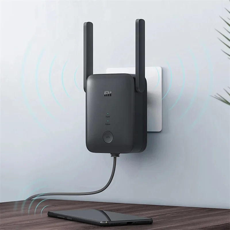 Новинка внешний усилитель диапазона Wi-Fi Xiaomi Mi AC1200 2 4 ГГц и 5 1200 Мбит/с сигнала