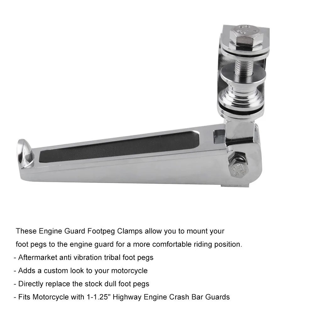 Бампер двигателя мотоцикла модифицированный складной u тип подножки хомуты