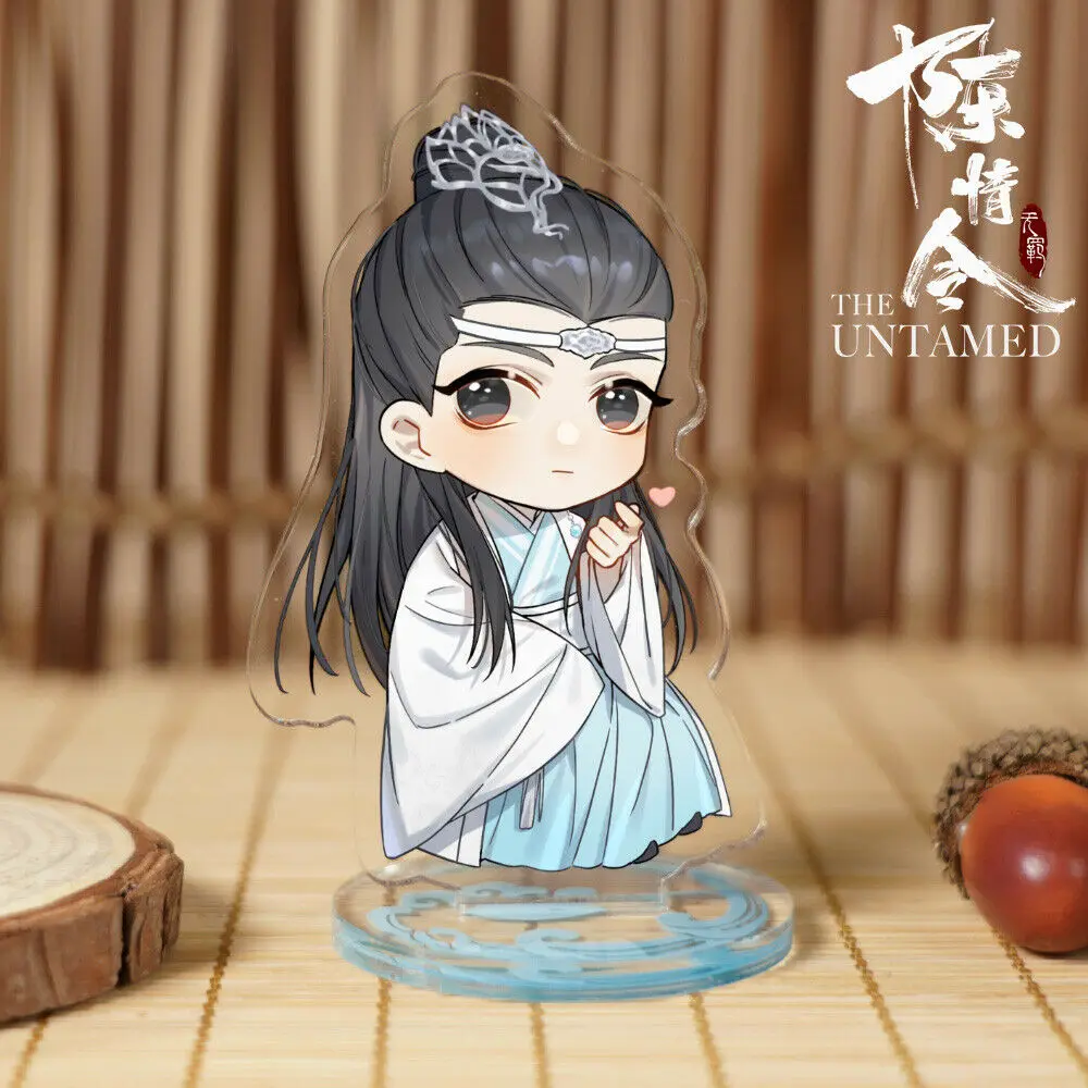 Ограниченное количество Грандмастер Demonic культивирования MDZS Wangji Wuxian стенд Чэнь цинлинг акрил неtamed Косплей Подарки