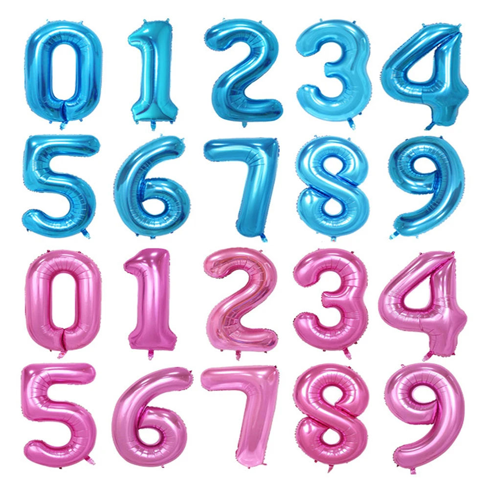 10 шт./лот 32 дюйма большие фольгированные воздушные шары для дня рождения