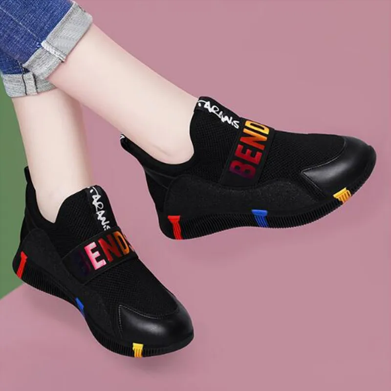 

NEW Women Air Mesh Breathable Sneakers Women Shoes Casual Comfortable Tenis Feminino Flats Sports Shoes Zapatos Deportivos Mujer