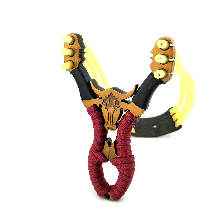 Высокое качество Открытый Охота Стрельба сплав Рогатка Браслет лук с