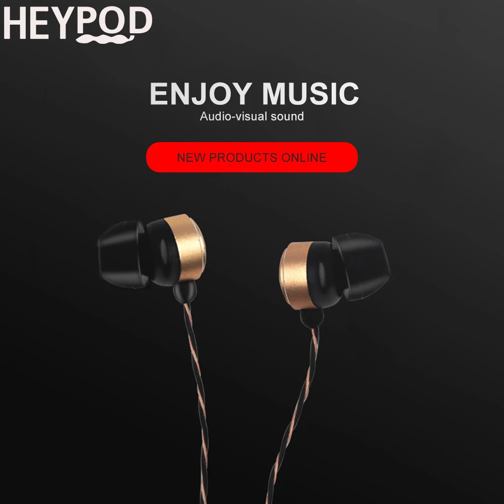 Проводные наушники HEYPOD для samsung 3 5 мм спортивный Ga mi ng провод наушников
