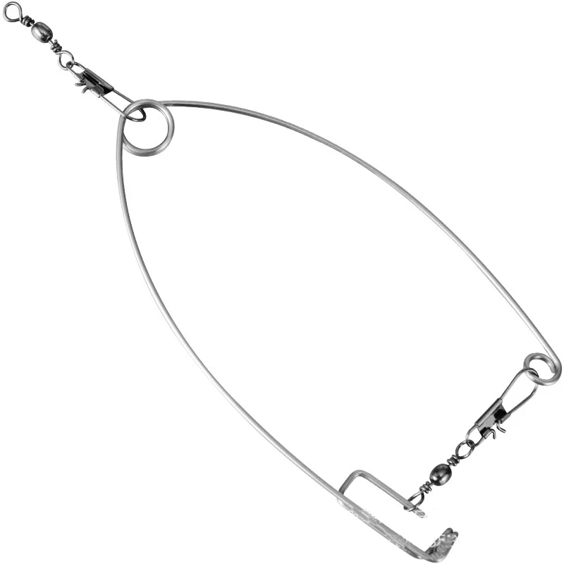 

Camping Automatic Fishing Device Spring Ejection Hook Fishing Hook Stainless Steel Universal Fishing Tackle Artifact