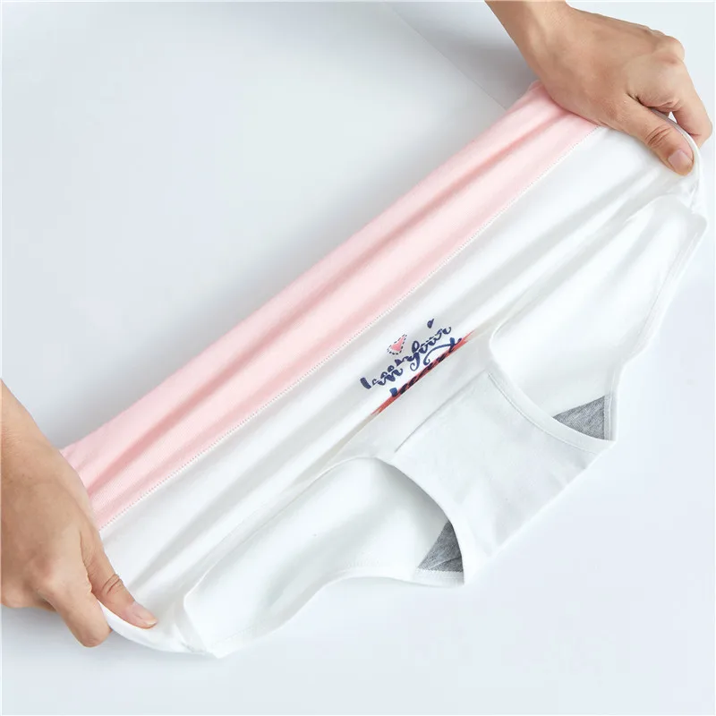 1 шт. мягкое и удобное дышащее женское белье для высокой талии хлопковое нижнее с