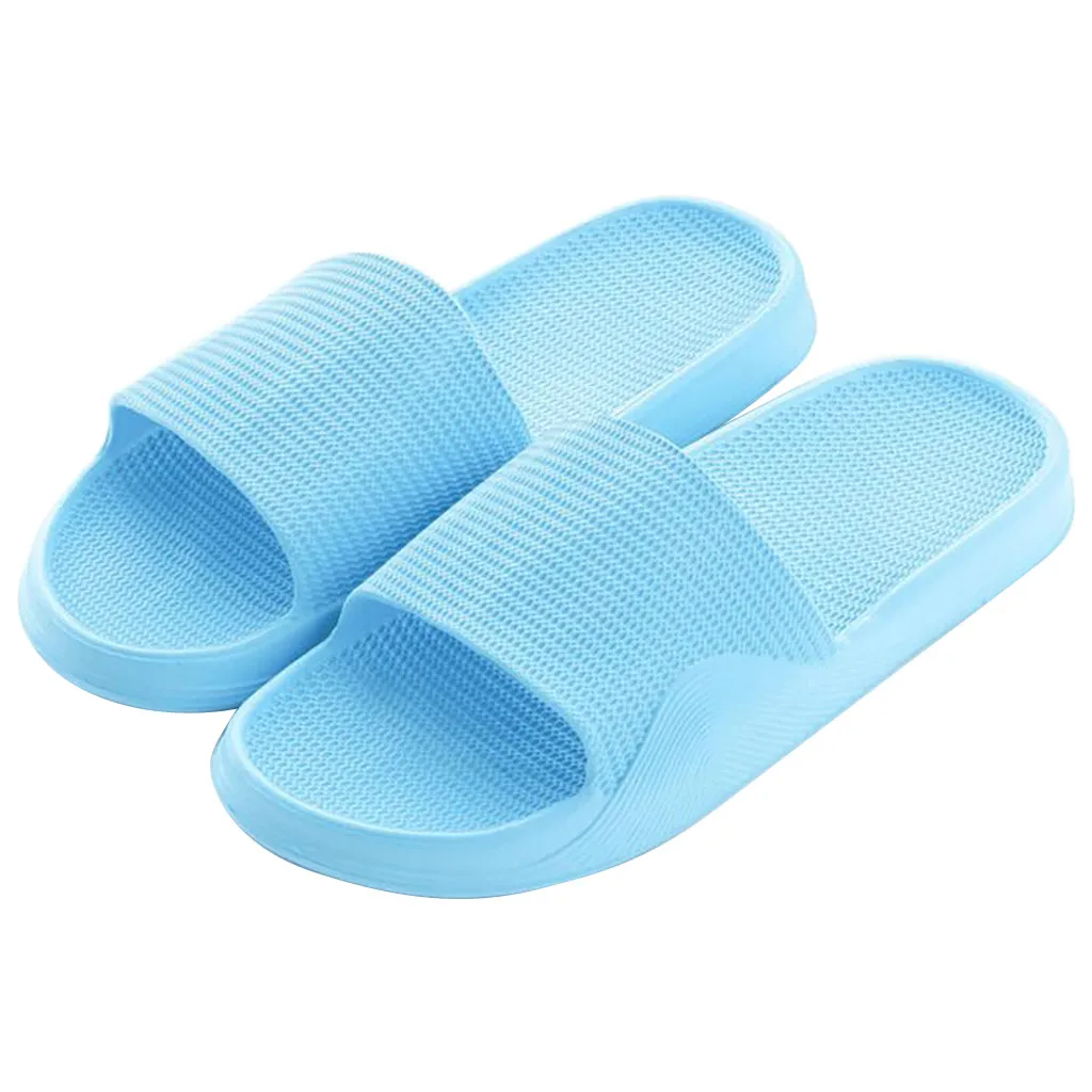 

Unisex Fashion men Simplicity slippers Casual Couples Home Bathroom Shower Non-Slip Slippers Pool Shoes 2021 Summer Beachwear