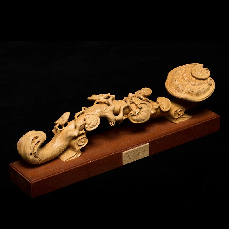 Ganoderma Lucidum Ruyi резьба из самшита предметы интерьера товары высокого качества