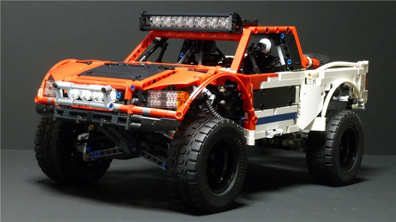 Новинка 1718 шт. Baja внедорожный автомобиль Technic MOC RC дистанционного техника модели наборы строительных блоков Кирпичи самодельные игрушки подарки