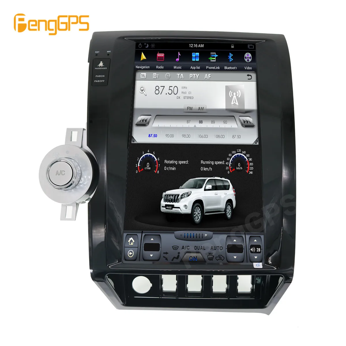 9 0 дюймовый экран в стиле Tesla PX6 Android 13 3 для Toyota Tundra 2007 2013 Дюймов|Автомагнитолы| |