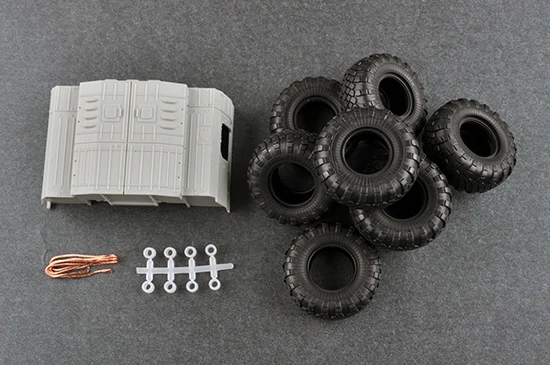 Trumpeter 01050 1/35 MAZ-7313 грузовик весы модель комплект