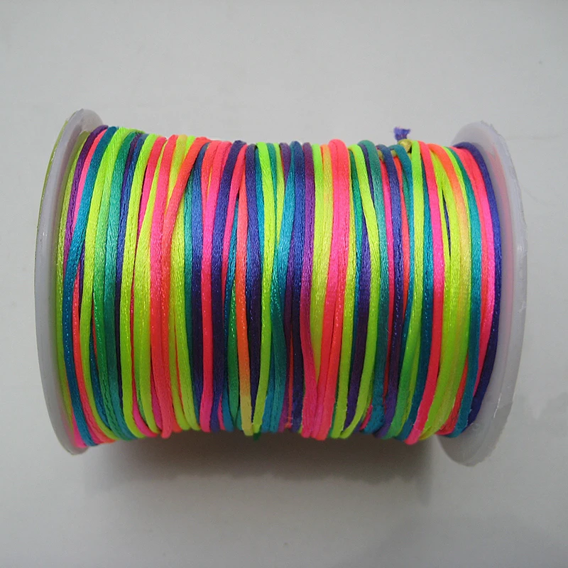 

25Meters Colorful String Cord Thread Wire Rope for DIY Handmade Crafts Beads Bracelet Jewelry Making Accessories