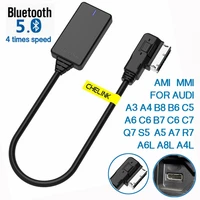ami mmi mdi wireless aux bluetooth adapter cable audio music auto bluetooth for audi a3 a4 b8 b6 a5 a7 r7 s5 q7 a6l a8l a4l