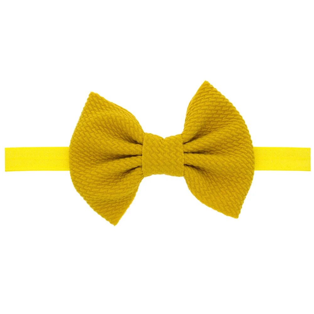 Рисунок 3 - Повязка на голову с бантом для новорожденных