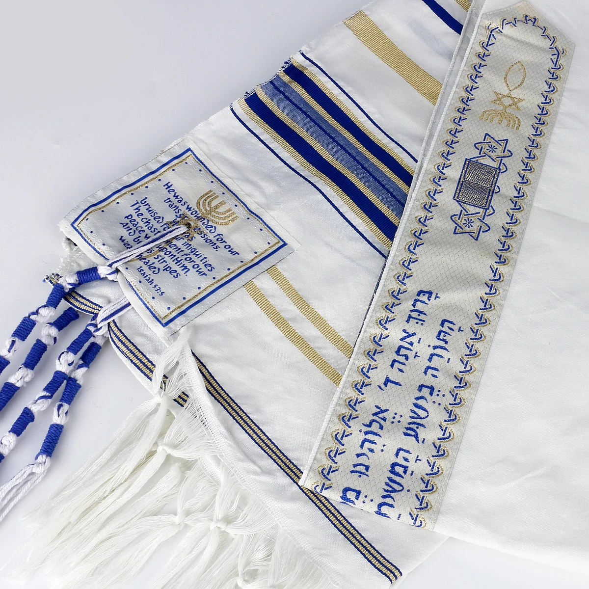 Мессианские еврейские из Израиля Tallit молитвенная шаль шарфы с сумкой Talis подарки