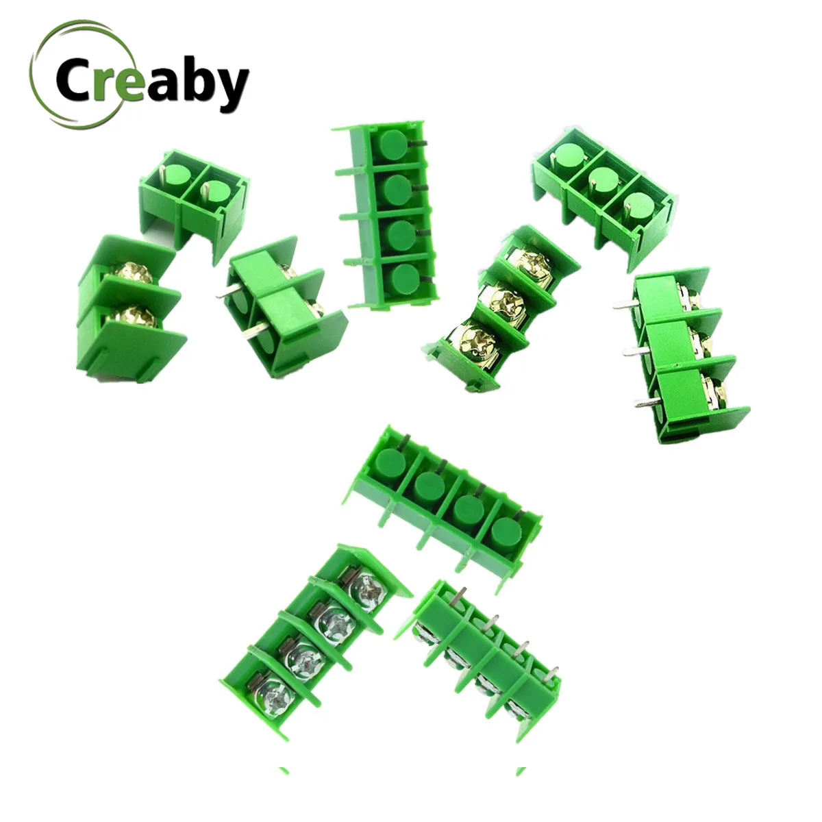 10 шт./лот KF7.62 2P 3P 4P винт Pcb Termianl блок зажим для проводов разъем 300V 10A шаг 7 62 мм