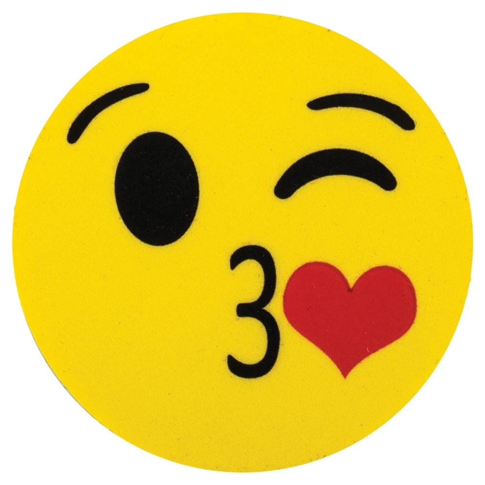 Стиратели магнитные для магнитно-маркерной доски Юнландия &quotСмайлик&quot 50 мм