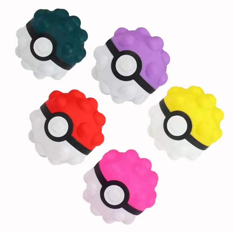 

Лидер продаж, 3D попит, игрушки-шары, поп, светящиеся декомпрессионные игрушки, пружинные шары, игрушки-антистресс, силиконовые игрушки для д...