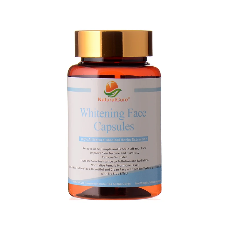 

NaturalCure Whitening Face Capsules, Remove Pimples, Acne and Freckles, face mask no side effect, Natural Plant Extract