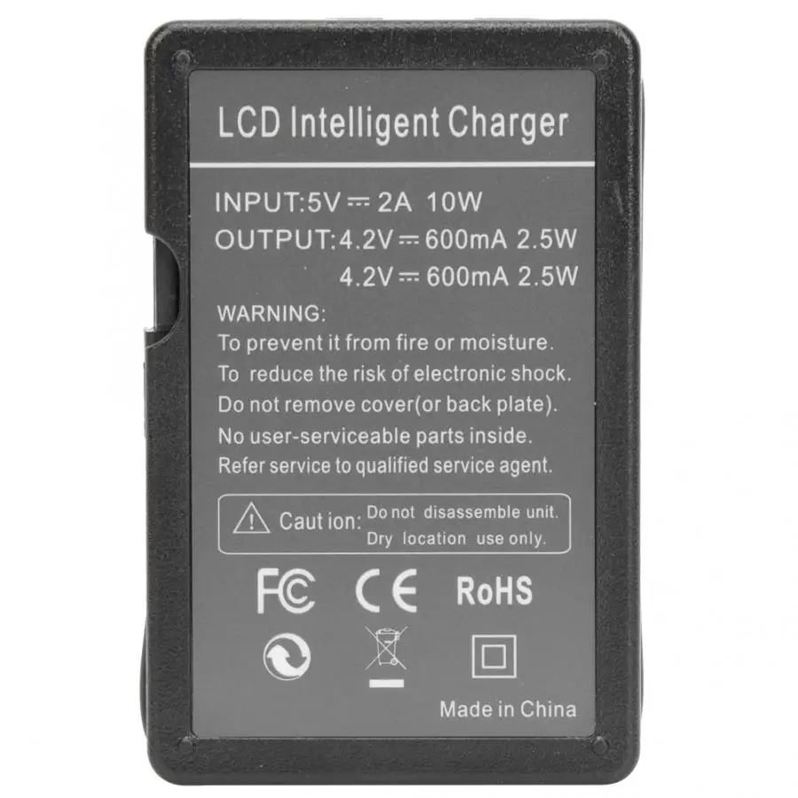 NP-BG1/FG1 Camera Battery Charger Double Charging Slot with LCD Display for Sony H7 HX5C HX7 HX9 HX30 WX10 WX1 T20 T100 H50 | Электроника
