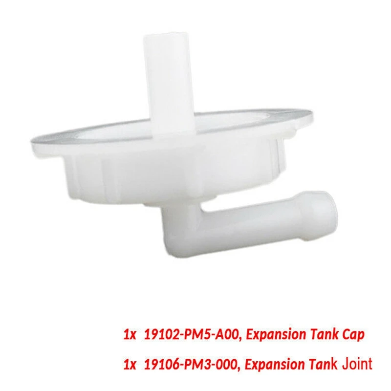 

2PCS 19102-PM5-A00 19102PM5A00 Radiator Coolant Reservoir Overflow Tank Cap for Honda Accord Acura TL 19106RNAA00