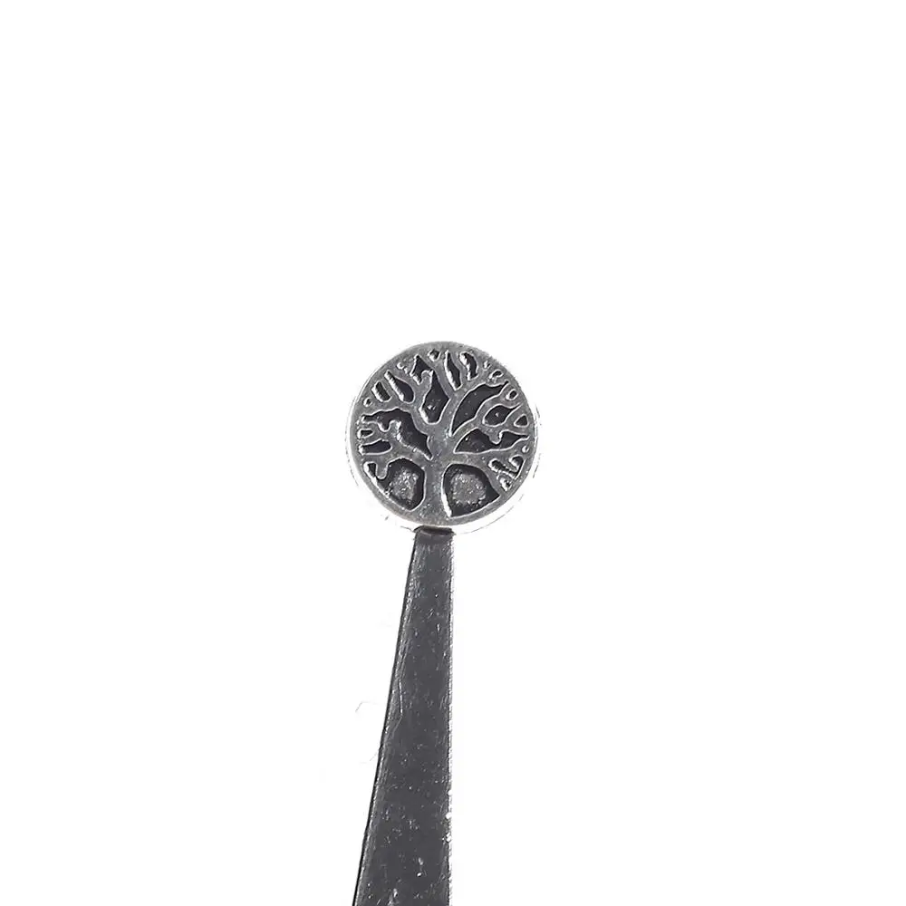 Бусины из сплава под тибетское античное серебро 6/7/8/9/10 мм насыпью бусины с