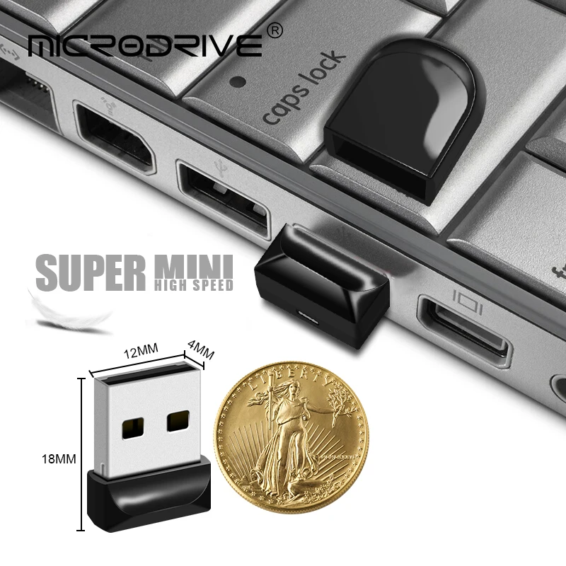 200pcs 16GB Super mini pendrive usb flash drive Tiny pen WaterProof Memory Stick Storage Device | Компьютеры и офис