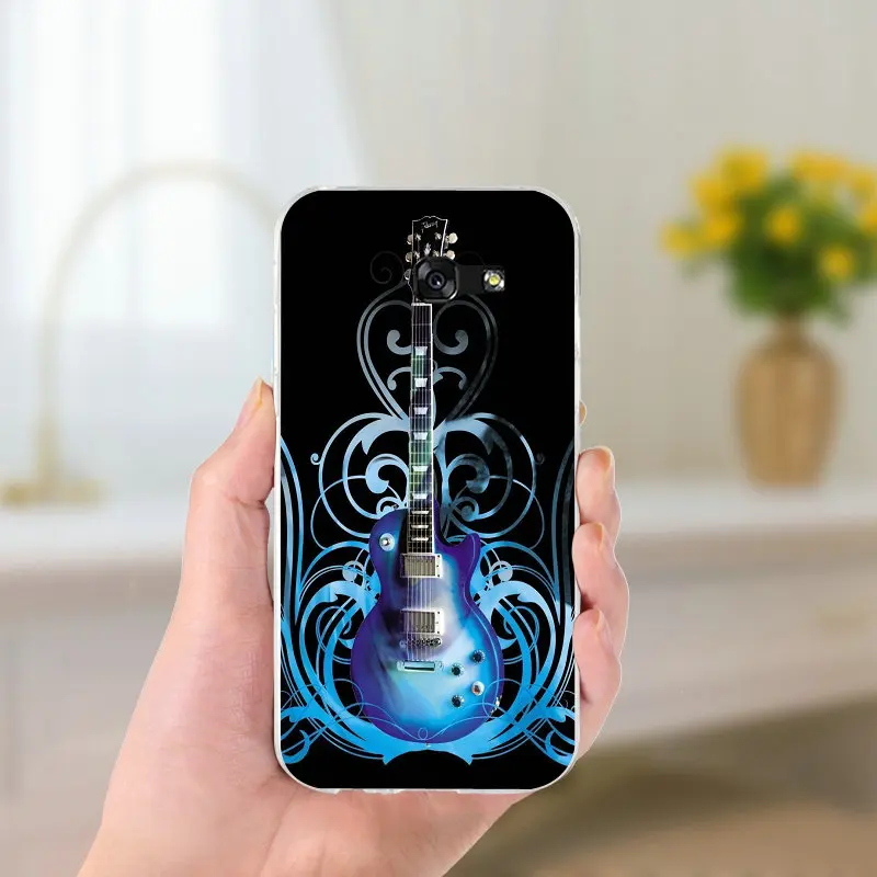 Soft TPU Phone Cases Bass Guitar Strings Music Guitares for Samsung Galaxy Note 2 3 4 5 8 S2 S3 S4 S5 Mini S6 S7 S8 S9 Edge Plus | Мобильные