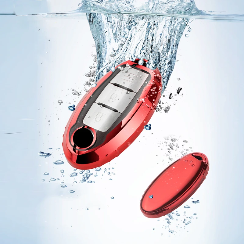 Новинка прочный Чехол из мягкого ТПУ с полным покрытием для автомобильного ключа