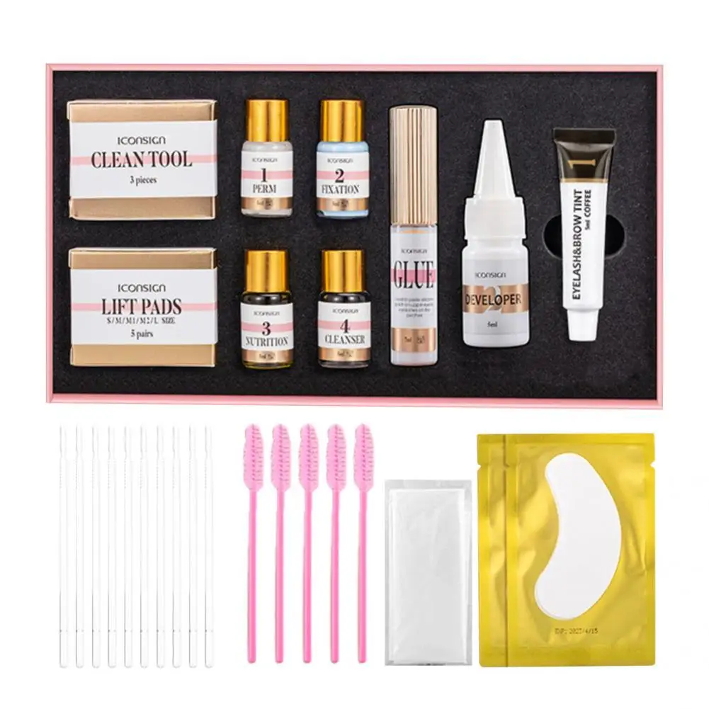 

1 Set Eyebrow Perm Non-irritating Lash Lifting Lash Lifting Eyelash Perm Set