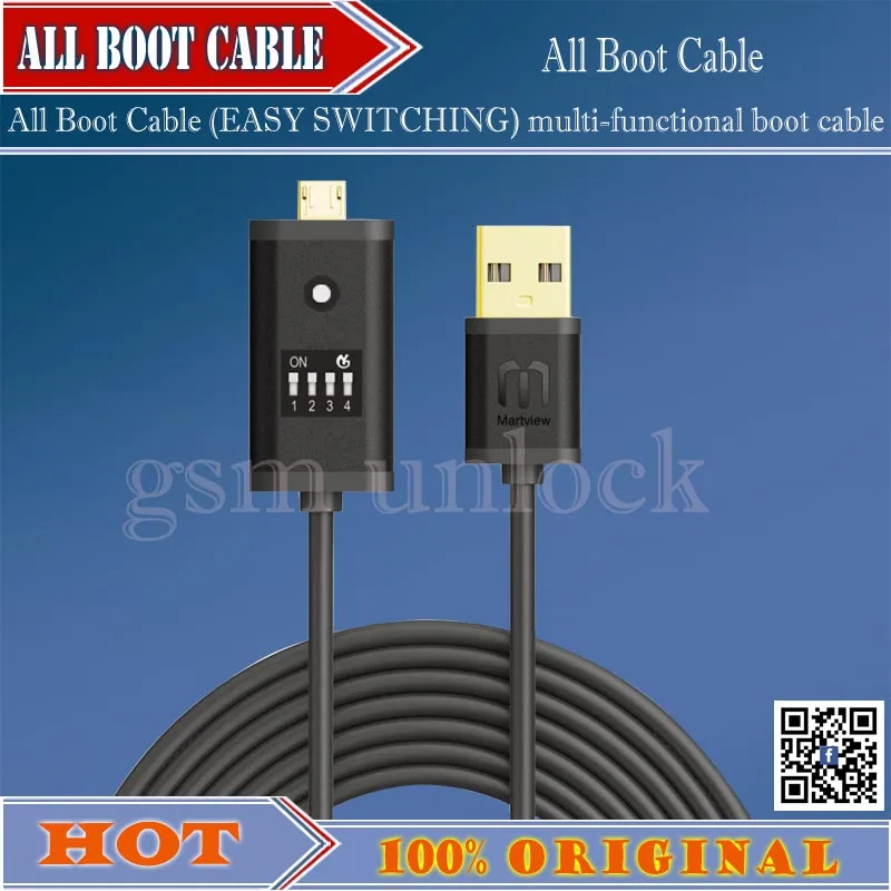 

gsmjustoncct EASY SWITCHING Micro USB RJ45 All in One Multifunction Boot edl cable