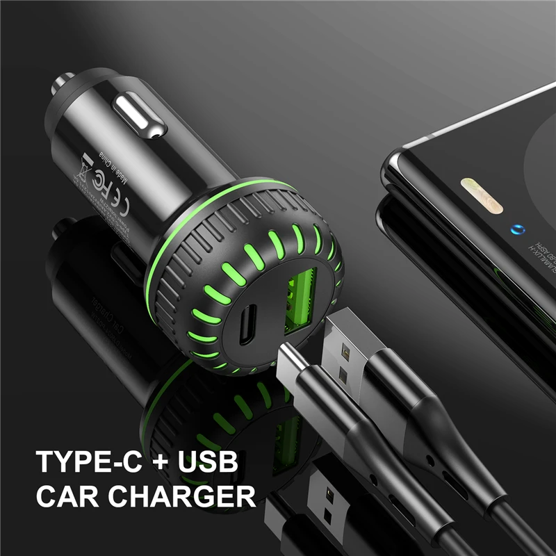 Lovebay 36 Вт автомобильное USB зарядное устройство Quick Charge 3 0 светодиодный светильник