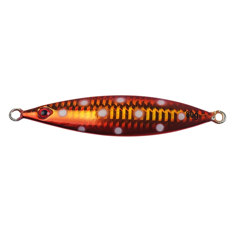 

80 г рыболовные приманки светящаяся металлическая вялая блесна, блесна жесткая искусственная приманка Воблер для снасти для ловли окуня