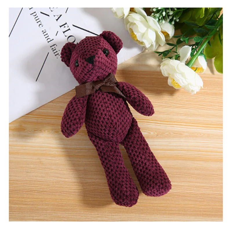 Детские мягкие игрушки животные пушистый медведь милая сумка в виде плюшевой