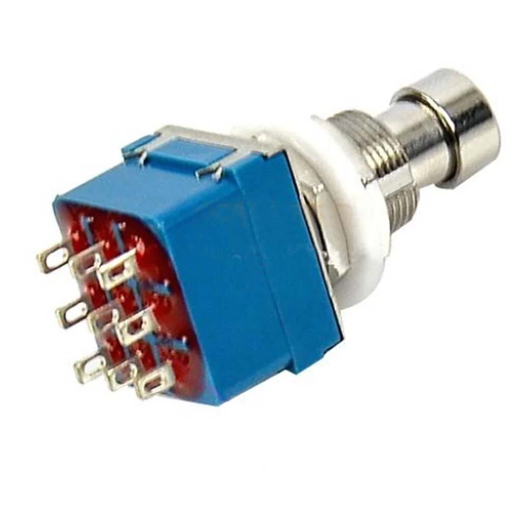 Педальный переключатель для гитарных эффектов EE support комплект из 10 предметов 3PDT